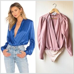 L'Academie Blue and Pink Bodysuits